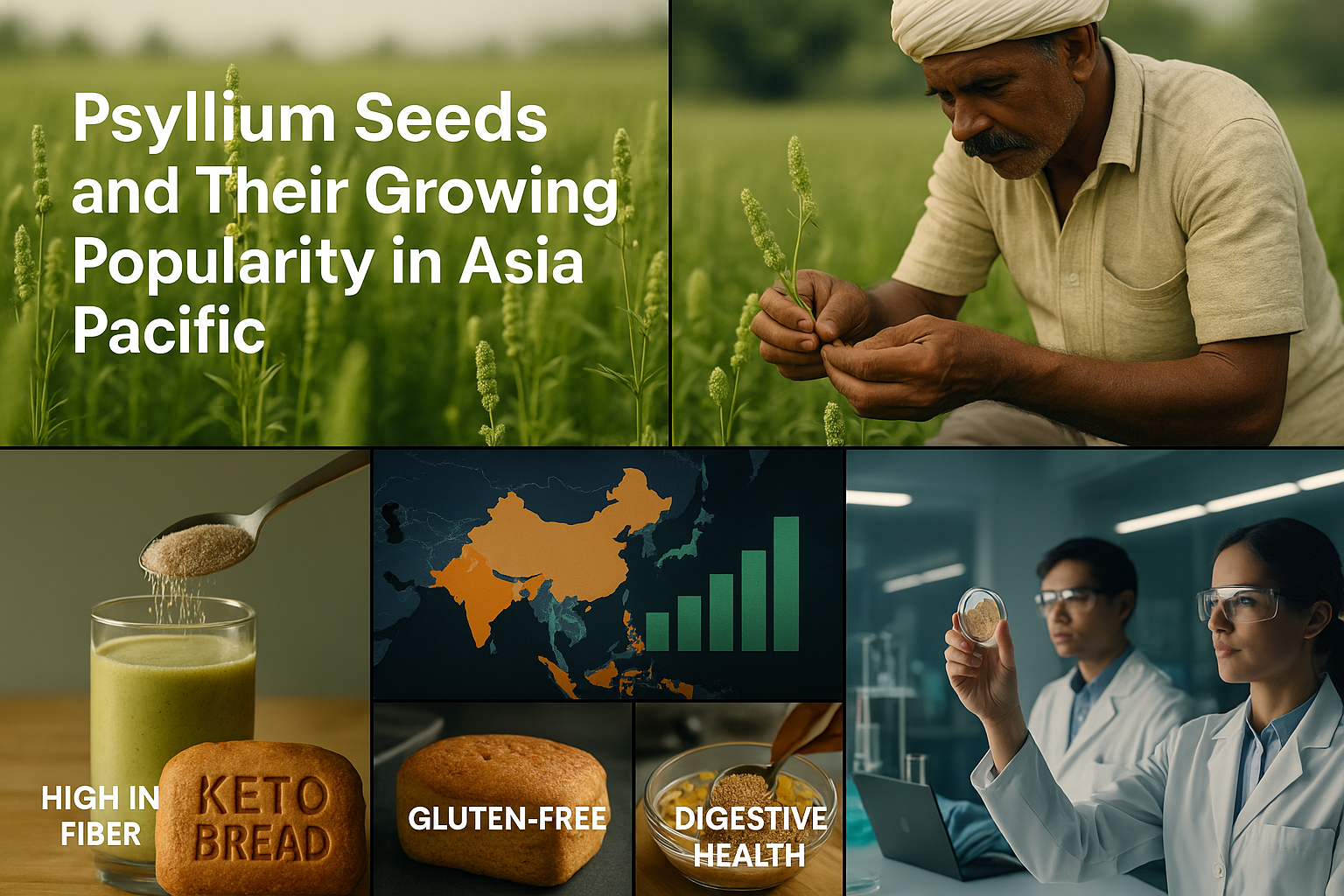 Psyllium Seeds and Their Growing Popularity in Asia Pacific